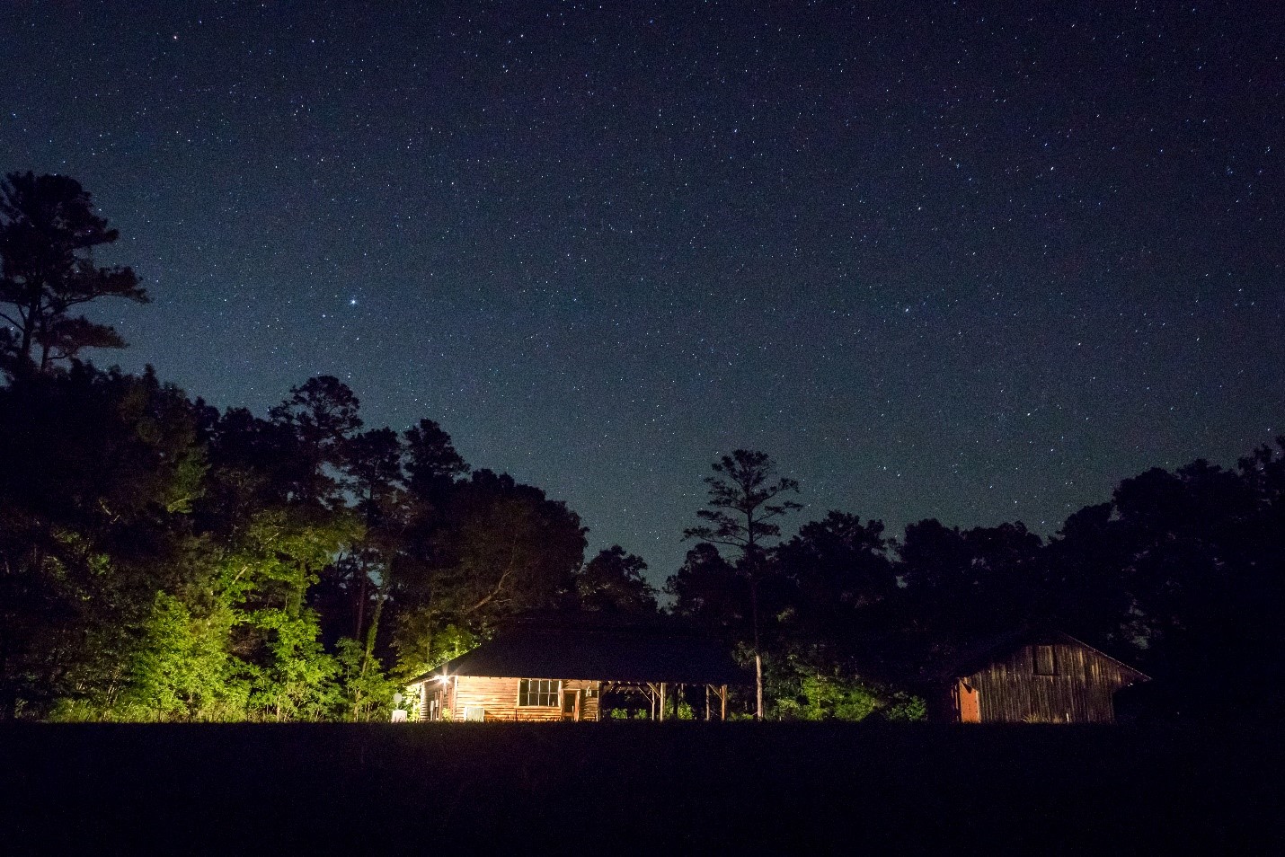 Tanglewood Biological Station at Night!